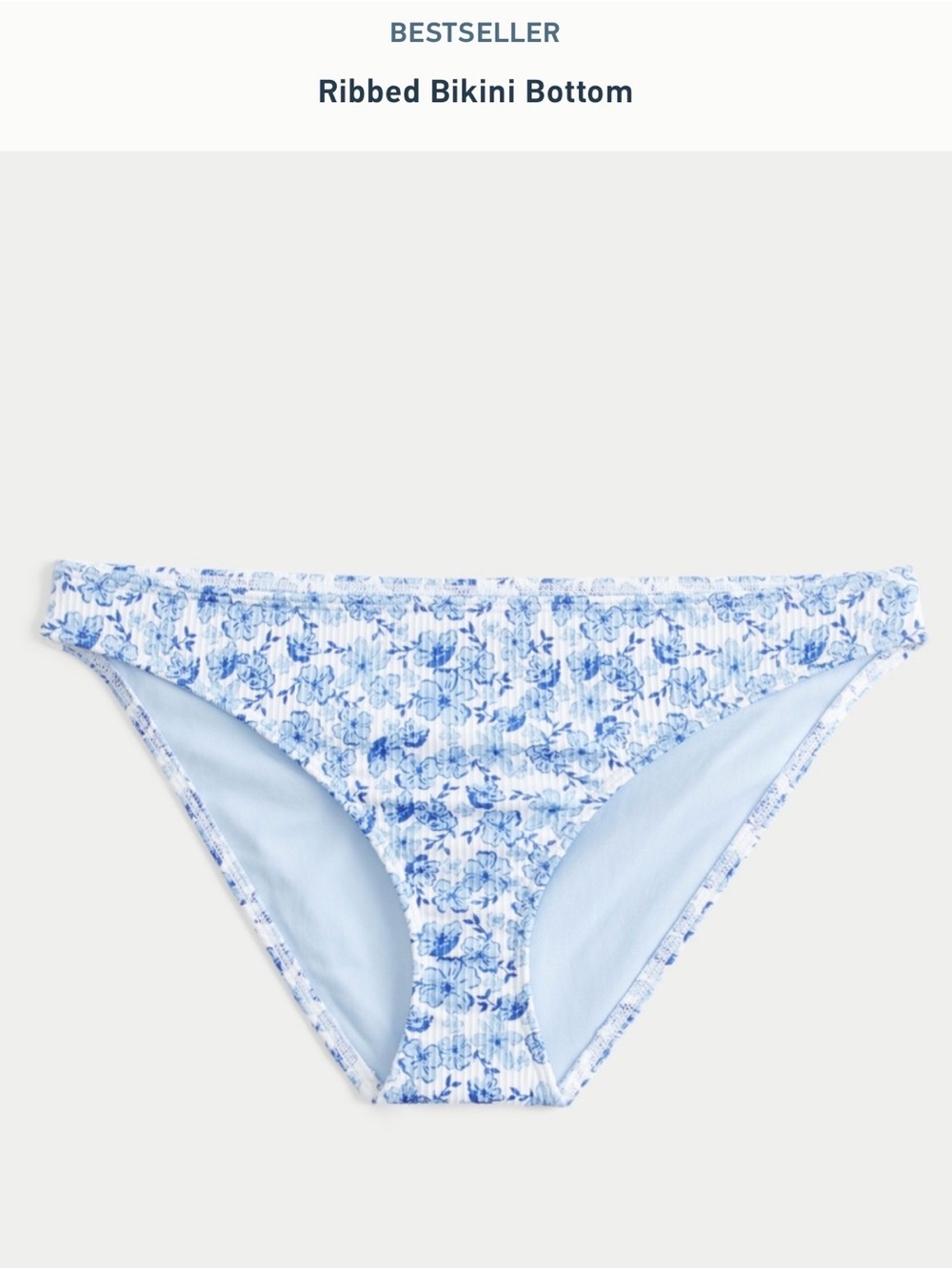 Hollister ribbed bikini bottom Large